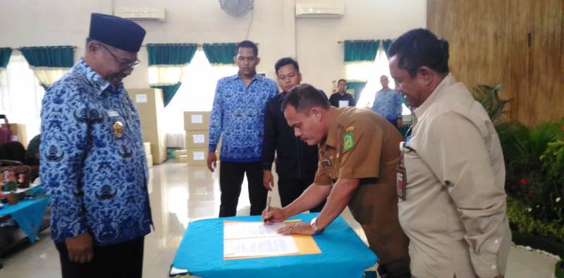 Dinas Ketapang Medan dan Bulog Tandatangani MoU Ketahanan Pangan